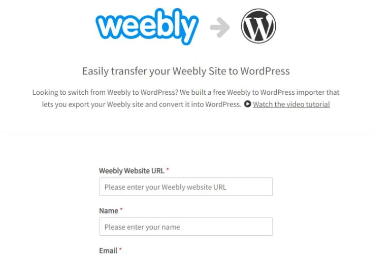 How to Transfer a Blog Website from Weebly to WordPress